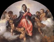 Andrea del Sarto Details of the Assumption of the virgin oil painting